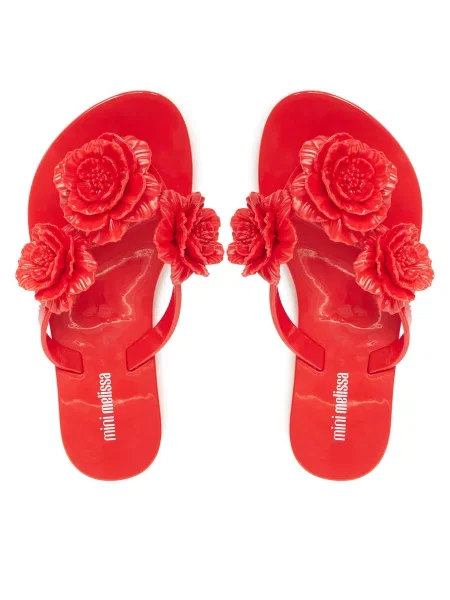 Melissa Джапанки Mini Melissa Harmonic Springtime Inf M червен