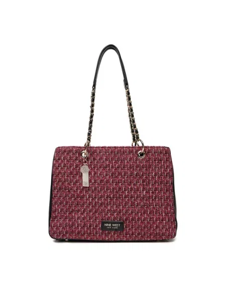 Ročna torba Nine West Bordo rdeča