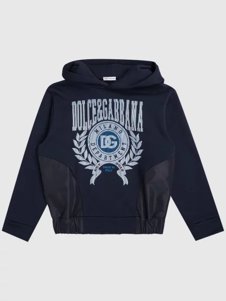 Детское худи Dolce&gabbana синее