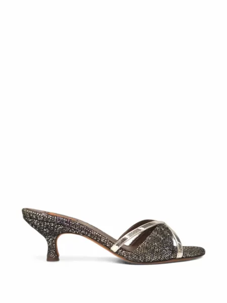 Сандали Missoni с пайети сиво
