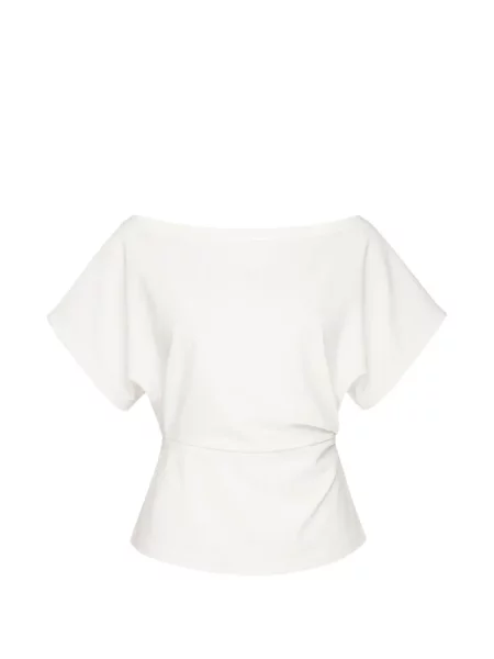 Scurt top Club21 Collection alb