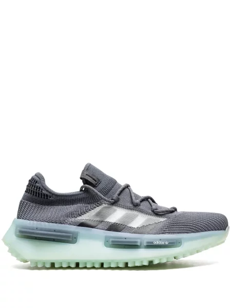 Sneakerși Adidas Primeknit albastru