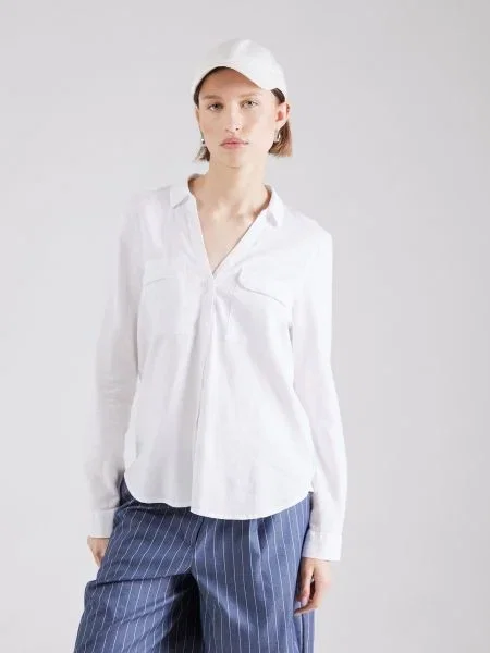VERO MODA Blúzka LINN BUMPY' biela