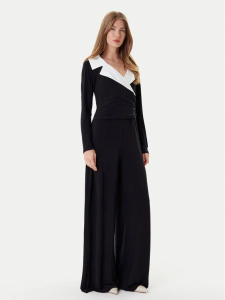 Joseph Ribkoff Salopetă Wide Leg negru