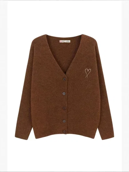 MixRay Kardigan Strickjacken konjak