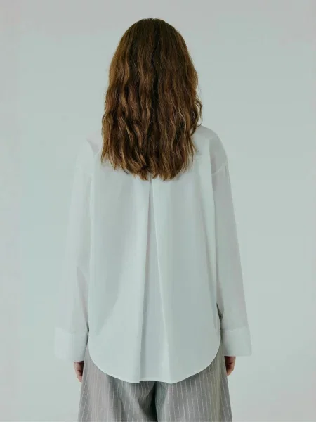 NORR Tricou Betty murdar alb