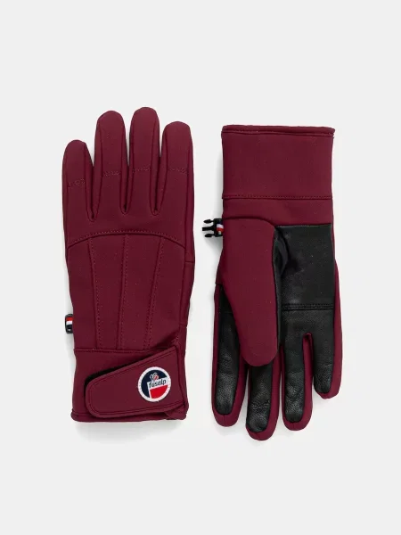 Fusalp rękawice narciarskie bordowe