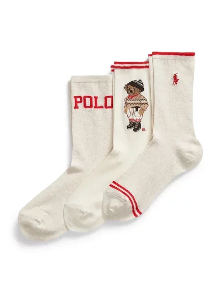 Носки Polo Ralph Lauren бежевые