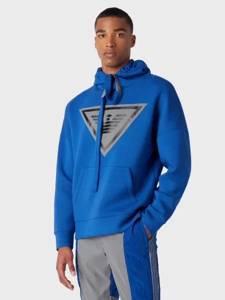 Худи Emporio Armani синее