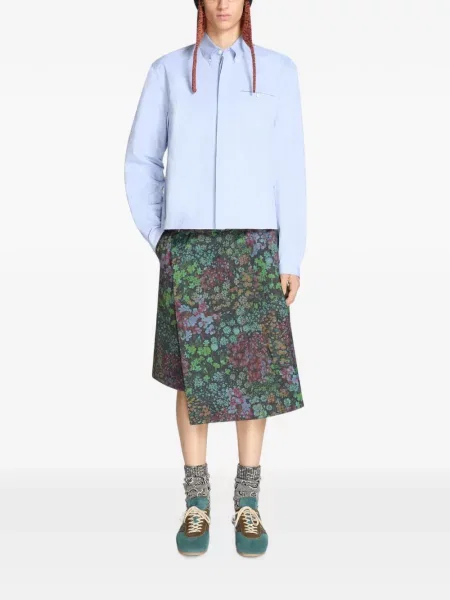 Decupat cămașă Dries Van Noten albastru
