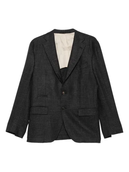Costum Eleventy în carouri de costum negru