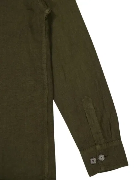 Cămașă 120% Lino de in verde