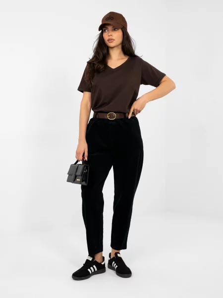 Pantaloni Italy Moda negru