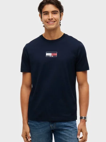 Футболка Tommy Hilfiger синяя