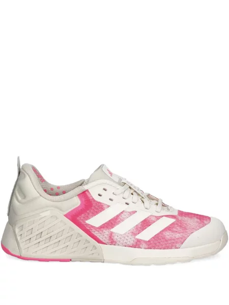 Pulover Adidas cu imagine cu glugă cu model floral negru