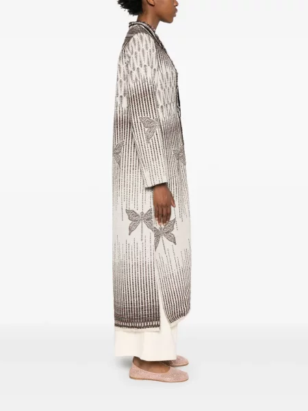 Płaszcz Forte Forte z dekoltem w serek