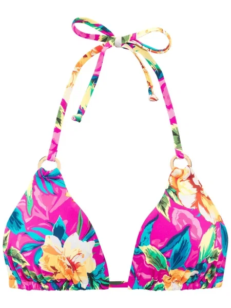 LASCANA Sutien costum de baie / verde / portocaliu / roz albastru
