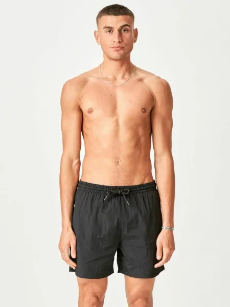 TEESHOPPEN Șorturi de baie Premium Badeshorts negru