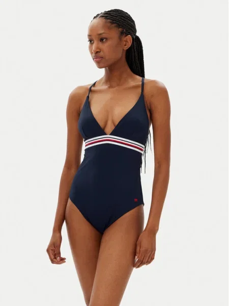 Tommy Hilfiger Jednodielne plavky námorníctvo