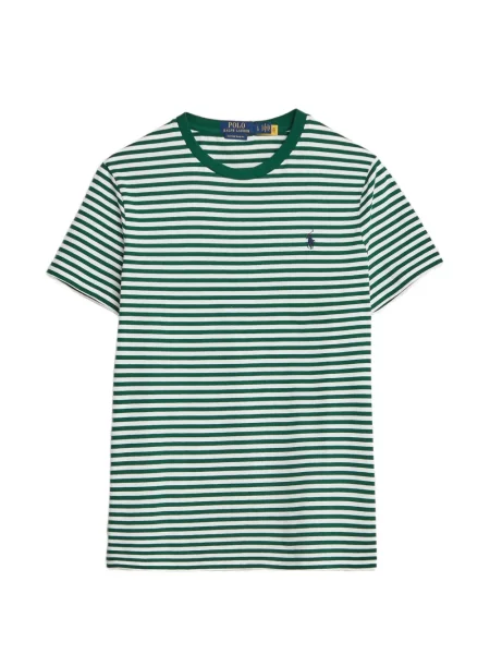 Tricou polo Polo Ralph Lauren cu broderie verde