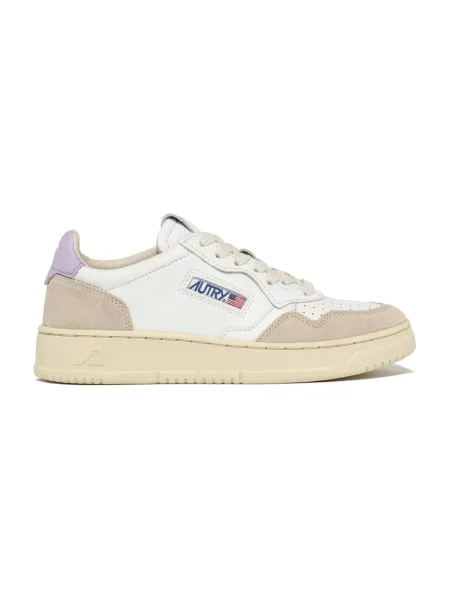 Sneakersy Autry skórzane białe