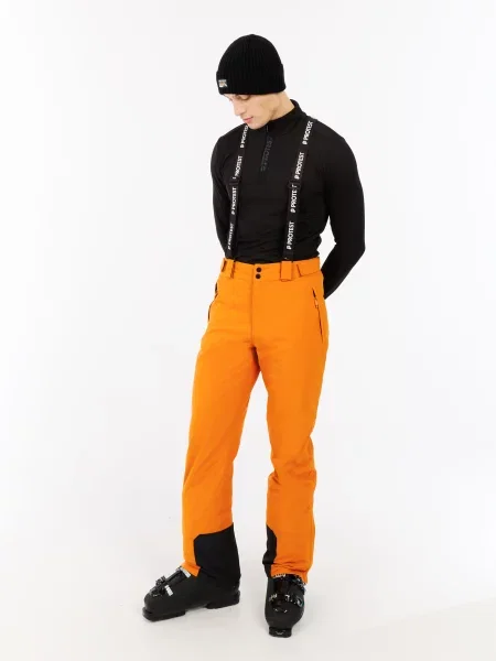 Pantaloni de snowboard pentru bărbați Protest PRTChester caramel yellow galben