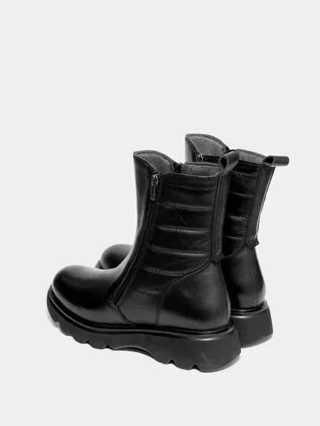 Кожаные ботинки Forelli черные