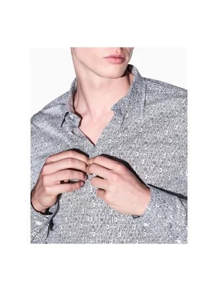 Košeľa Armani Exchange biela