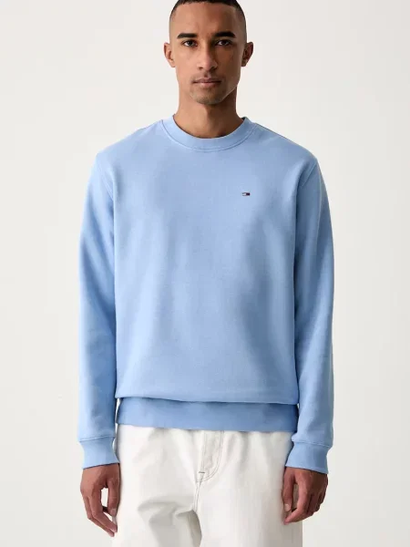 Tommy Jeans hanorac pentru bărbați cu albastru