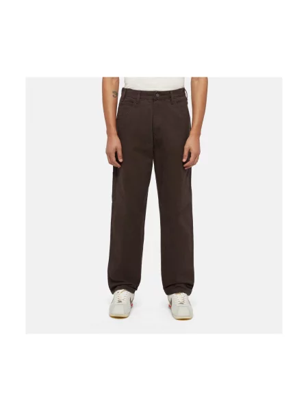 Kalhoty Dickies hnědé