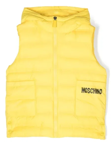 Kamizelka dziecięca Moschino żółta