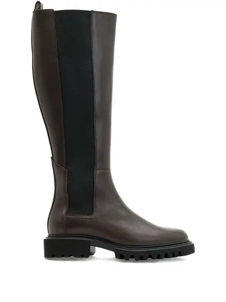 Botine Allsaints din piele maro