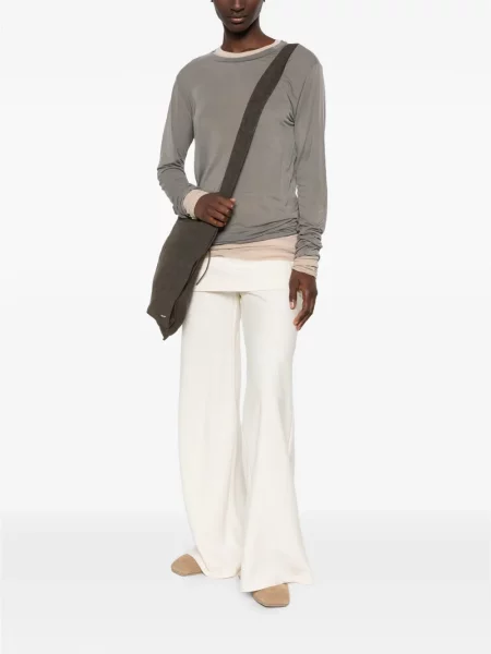 Lung tricou Baserange gri
