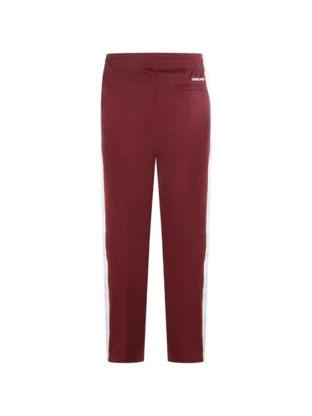 Pantaloni Casablanca cu model floral cu imagine alergare roșu