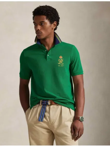 Tricou polo Polo Ralph Lauren clasic verde