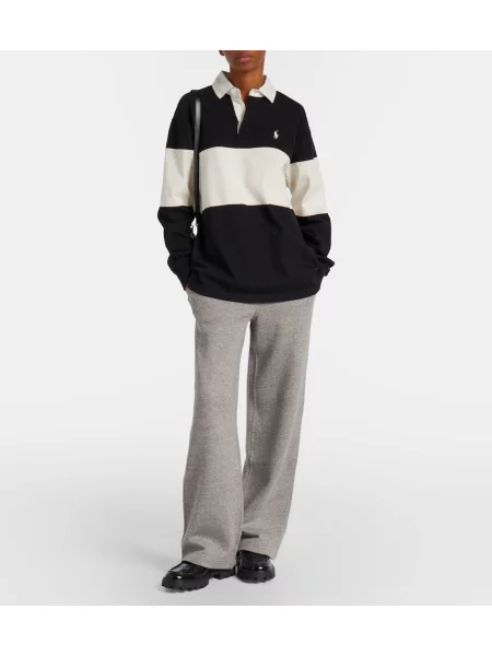 Trening Polo Ralph Lauren din jerseu gri