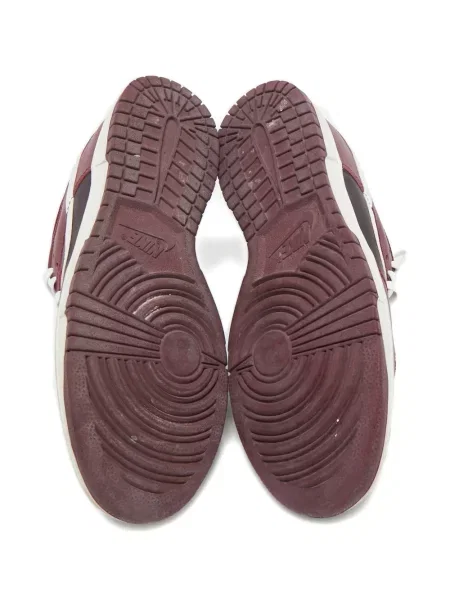 Sneakerși Nike Dunk din piele roșu