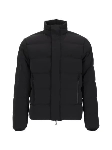 Matlasat geacă cu puf Emporio Armani negru