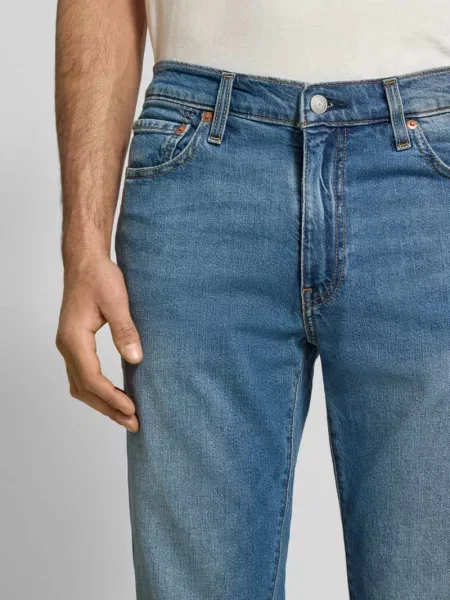 Jeansy o kroju slim fit model Levi's niebieskie