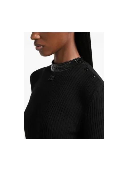 Sweter Courreges czarny