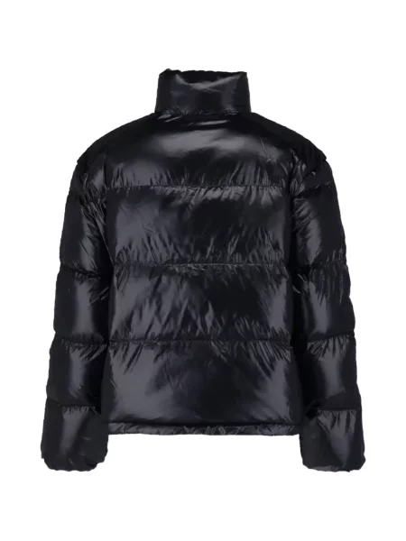 Кадифено ватиран яке Sporty & Rich черно