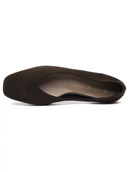 Pantofi Angelina Folies maro
