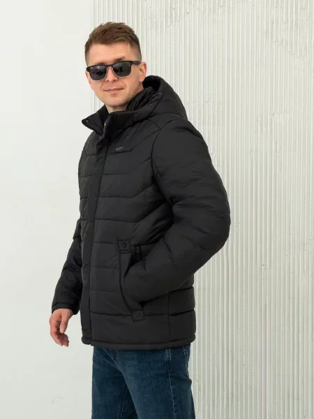 Пуховик City Fashion Classic чорний