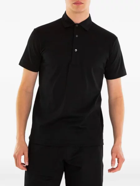 Scurt tricou polo Valenza negru