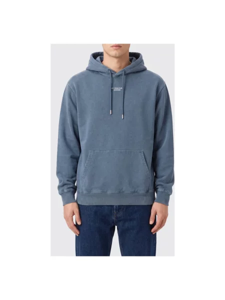 Bluza z kapturem Drole De Monsieur niebieska