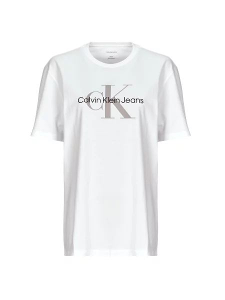 Majica Calvin Klein Jeans bela