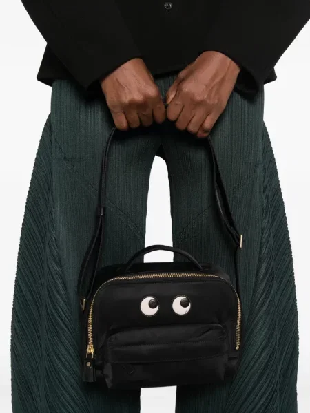 Geantă Anya Hindmarch din piele negru