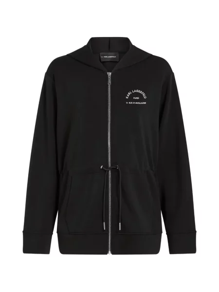 Hanorac cu glugă Karl Lagerfeld negru