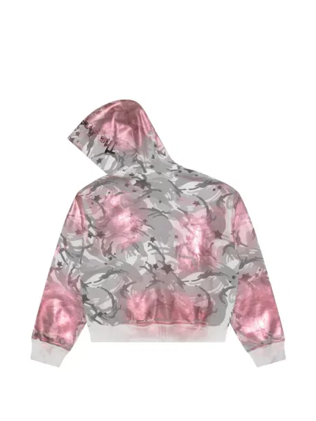 Hoodie Aape By *a Bathing Ape® με σχέδιο παραλλαγής ροζ