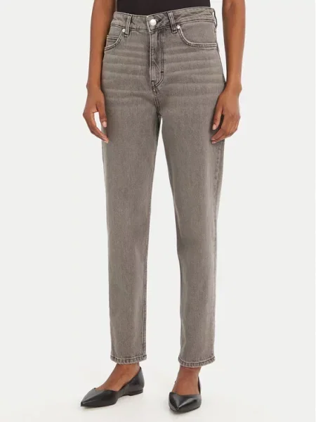 HUGO Džinsai Straight Fit pilka